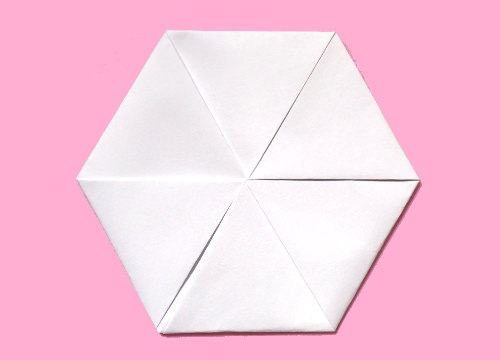 六角形の完成図